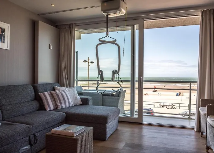 Daire Res Helix 1slp App Zeezicht En Parking Middelkerke